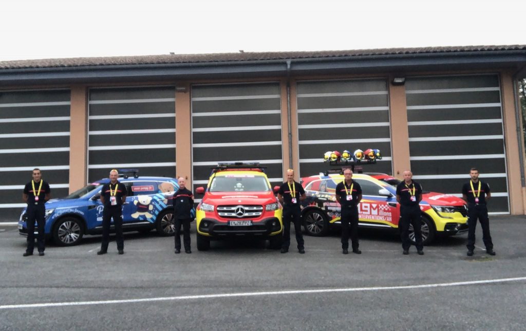 La caravane du Tour de France 2020 « Sapeurs-Pompiers de France »